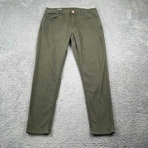 Mugsy Jeans Mens 32x30 Fits 31x27 Green Rangers Tapered Stretch Comfort Pants